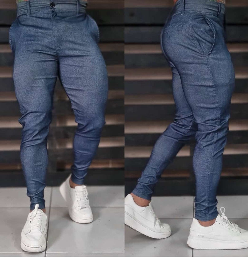 Calça Alfaiataria Jeans