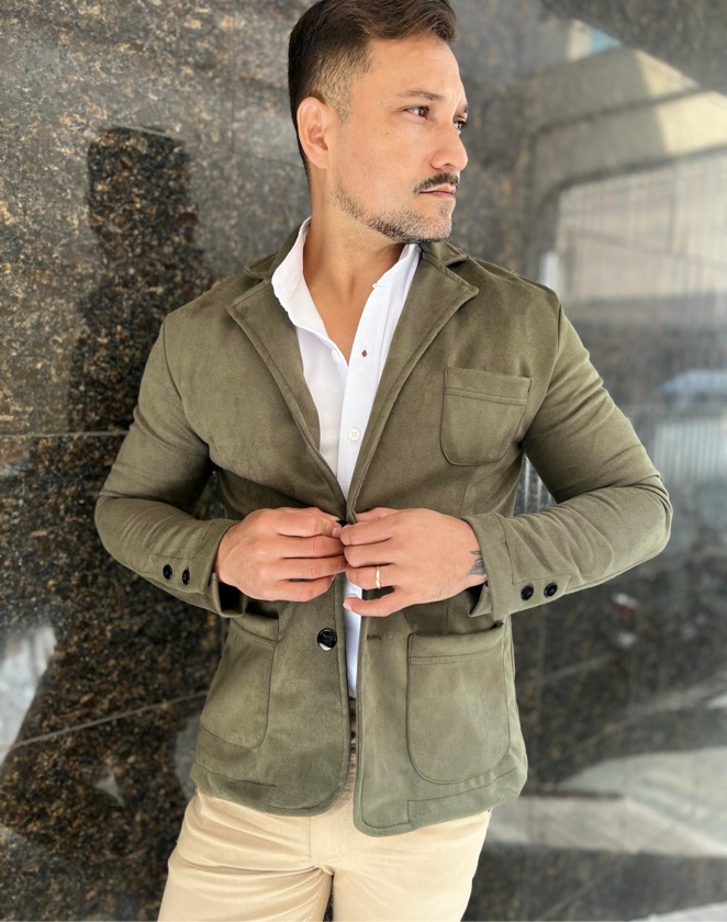 Blazer Suede Scuba