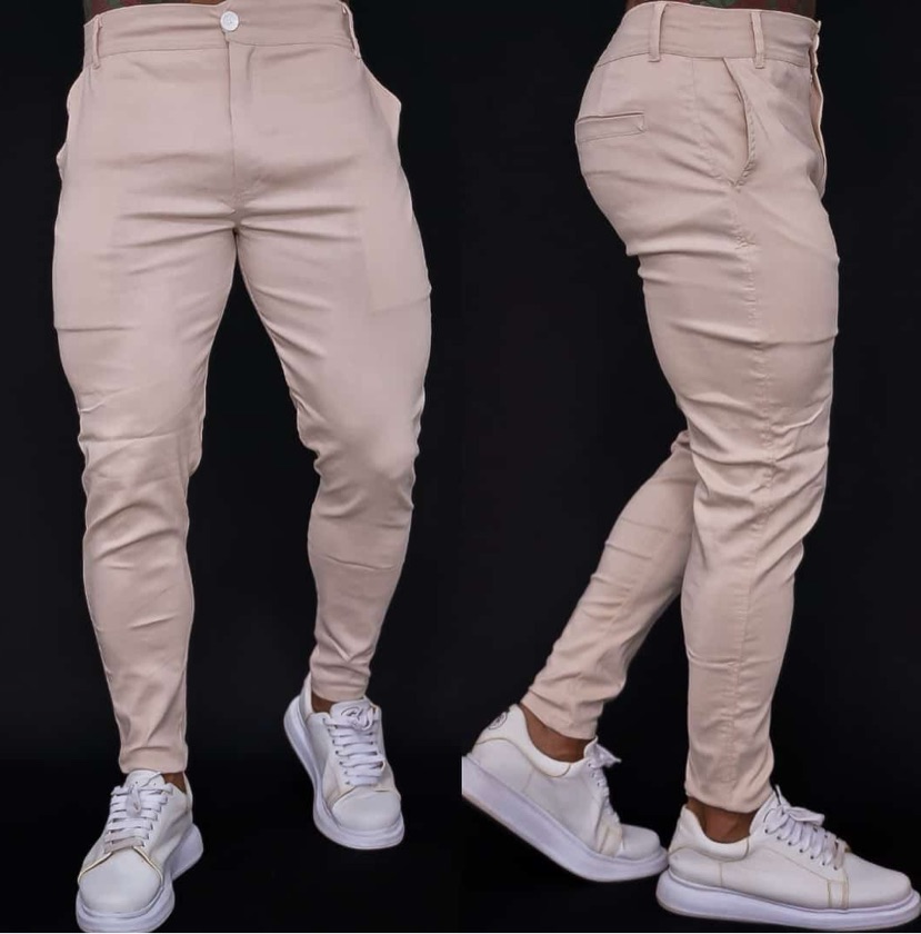 Calça Alfaiataria Bengaline Areia