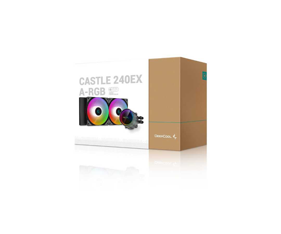 DEEPCOOL CASTLE 240EX ARGB - BLACK