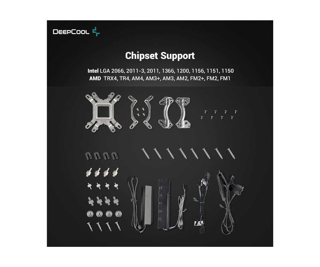 DEEPCOOL CASTLE 240EX ARGB - BLACK