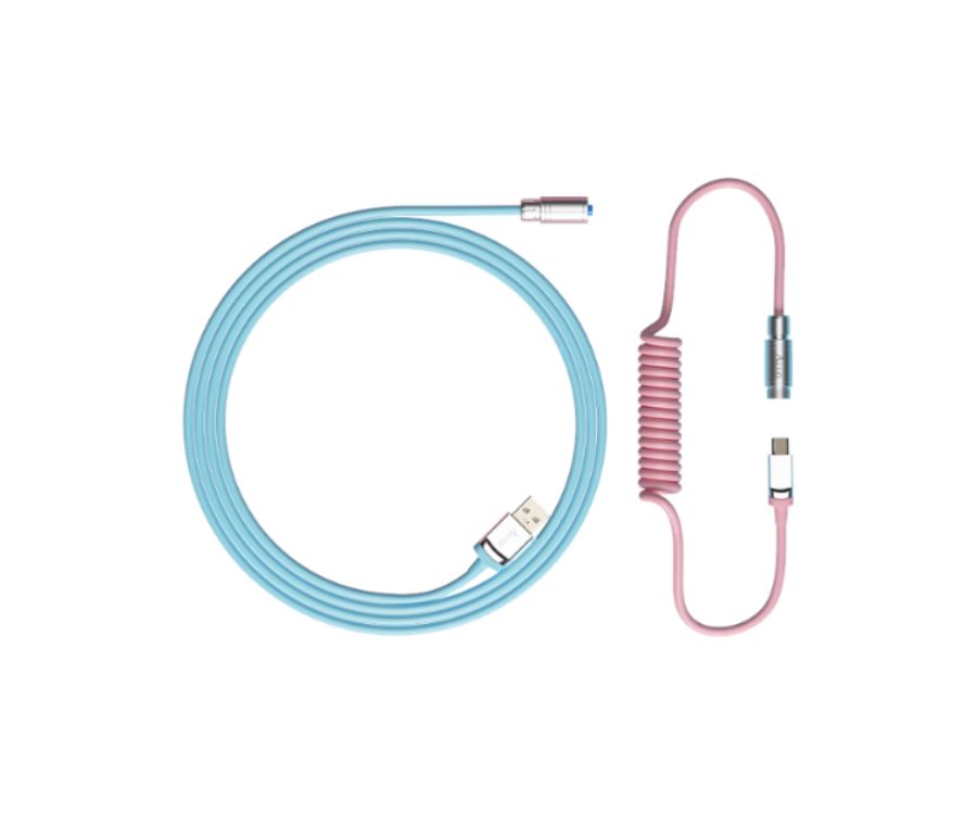 AKKO COILED CABLE AVIATOR - TOKYO PINK