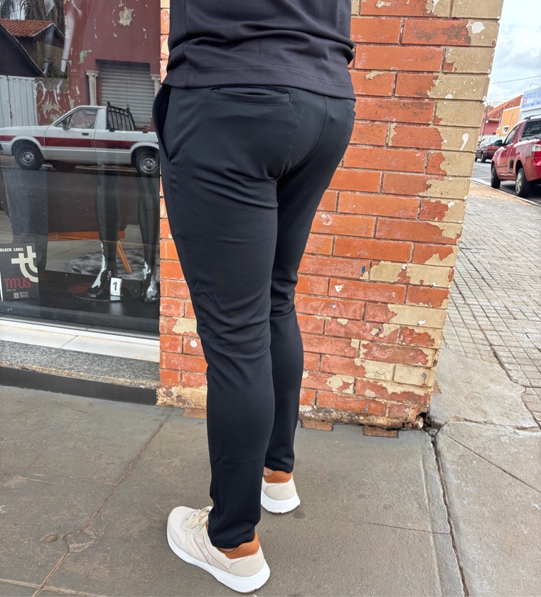 Calça de malha Sibra
