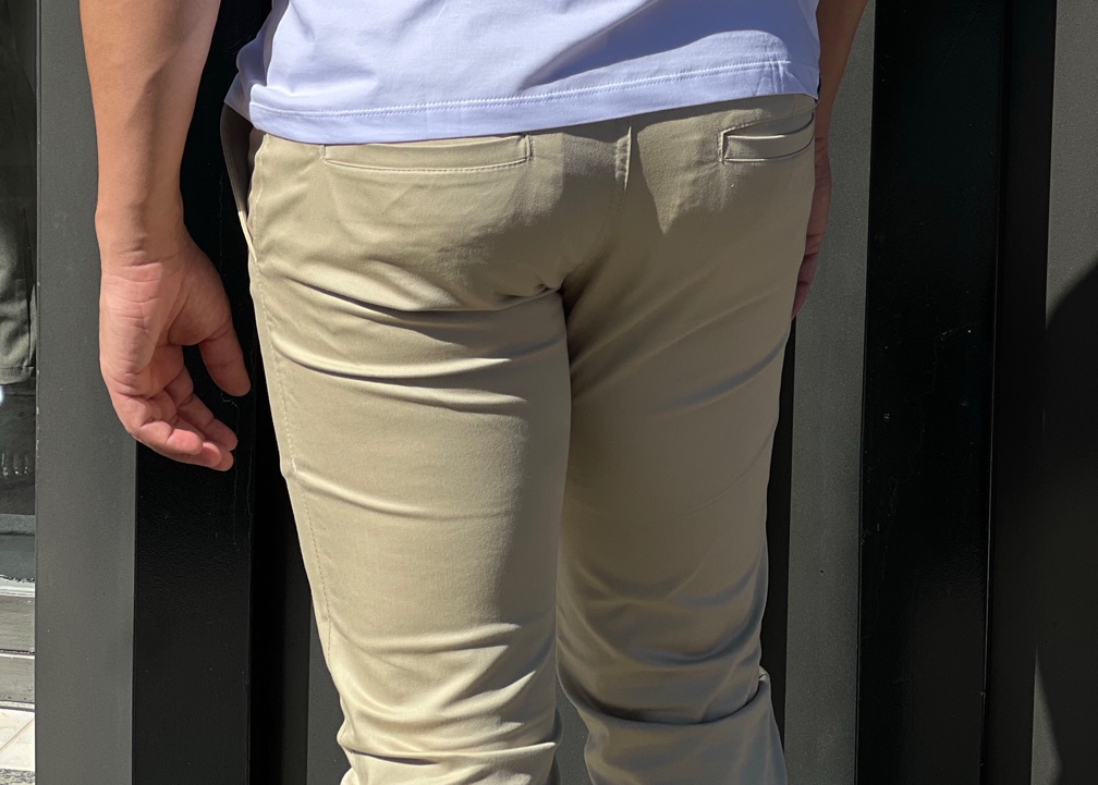Calça Chino Sarja Salth Areia