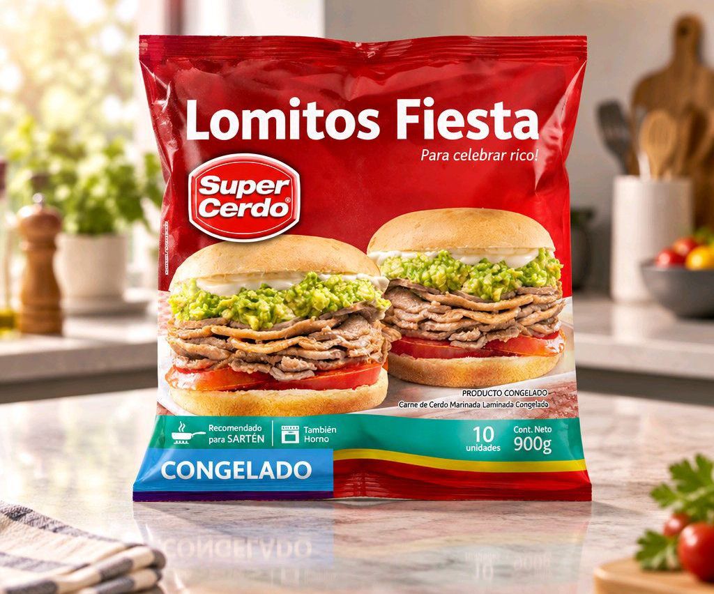 Pack 10 lomito fiesta 900gr
