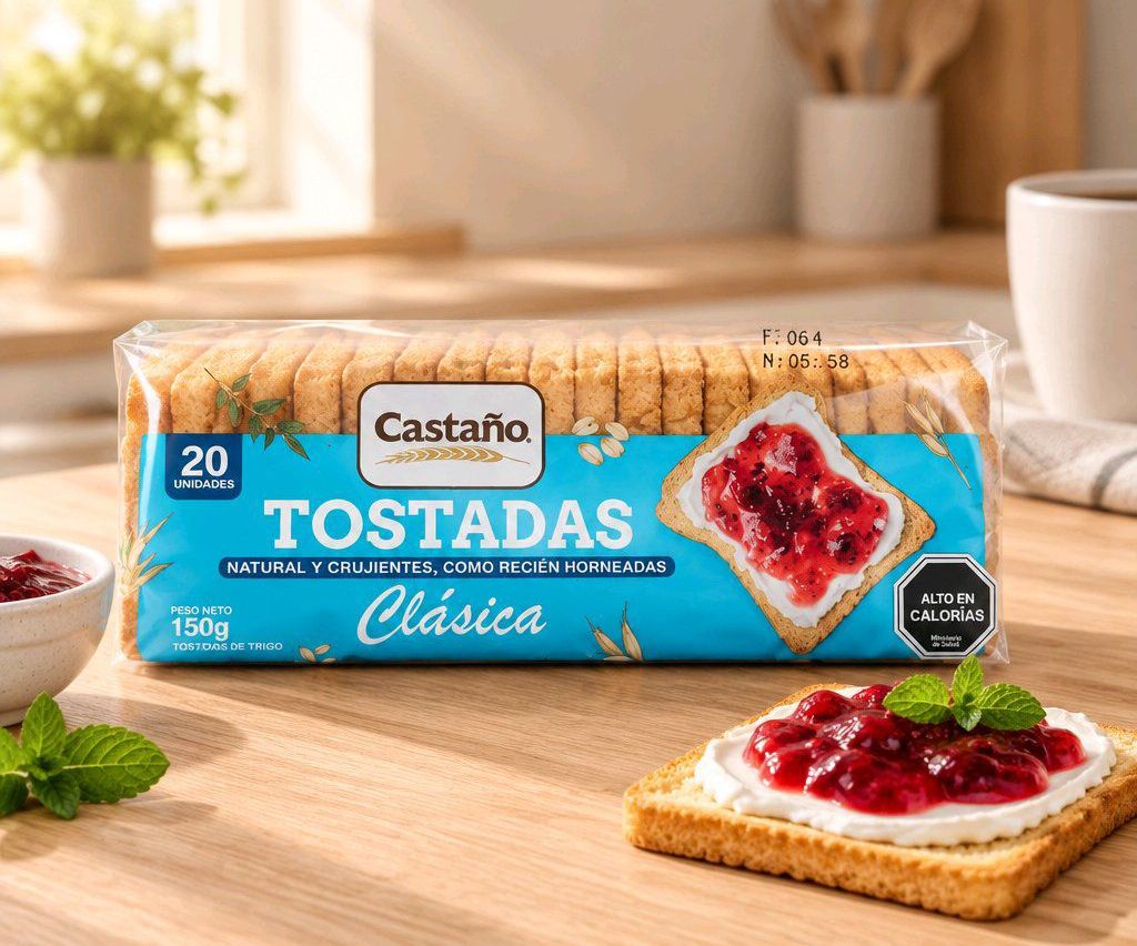 Tostadas castaño 150gr