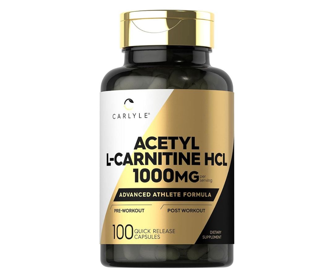Acetil L-Carnitina - Carlyle - 1000mg 100 Cápsulas