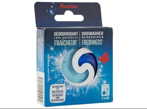 Auchan Ambientador Máquina Lavar Loiça Frescura 2un