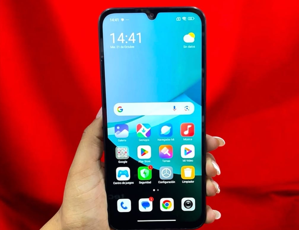 #3 Redmi 15c de 256 GB 8 ram usado en perfecto estado cuenta con huella digital reconocimiento facial