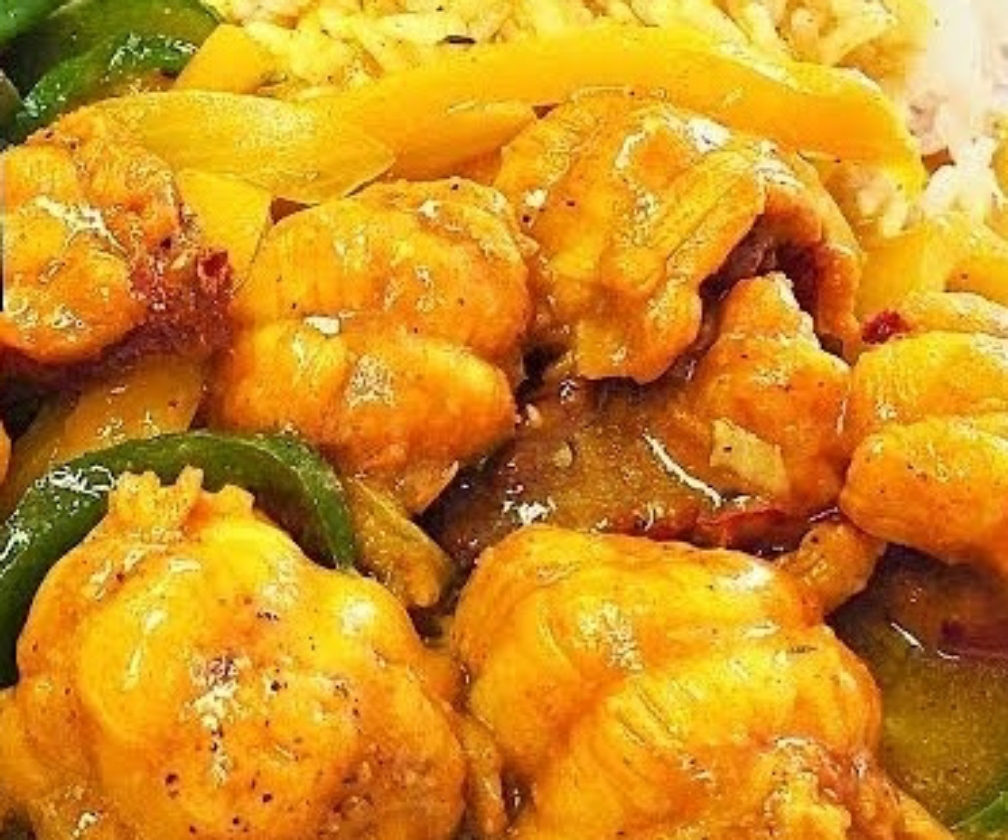 Curry lobster