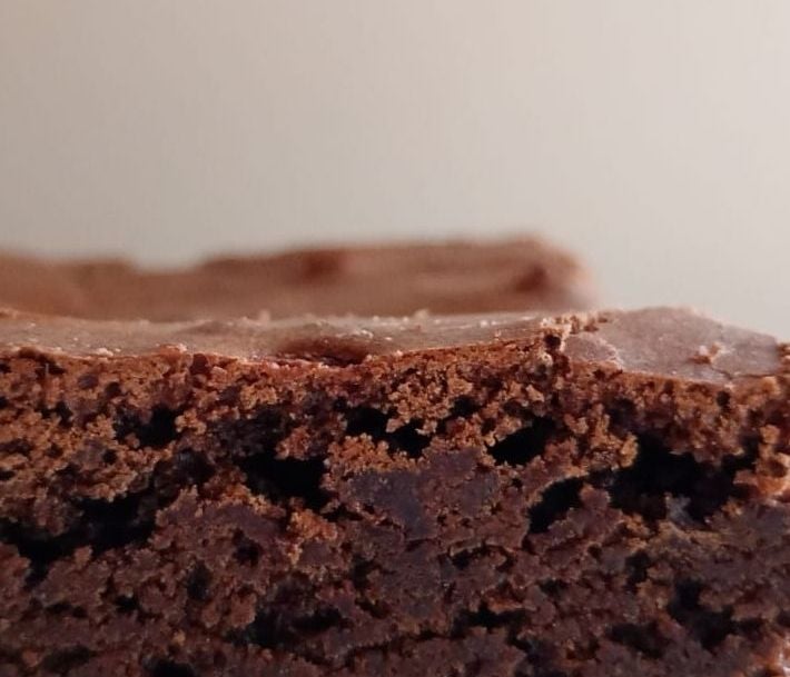 Brownie Almendrado(SIN GLUTEN, SIN LACTEOS)