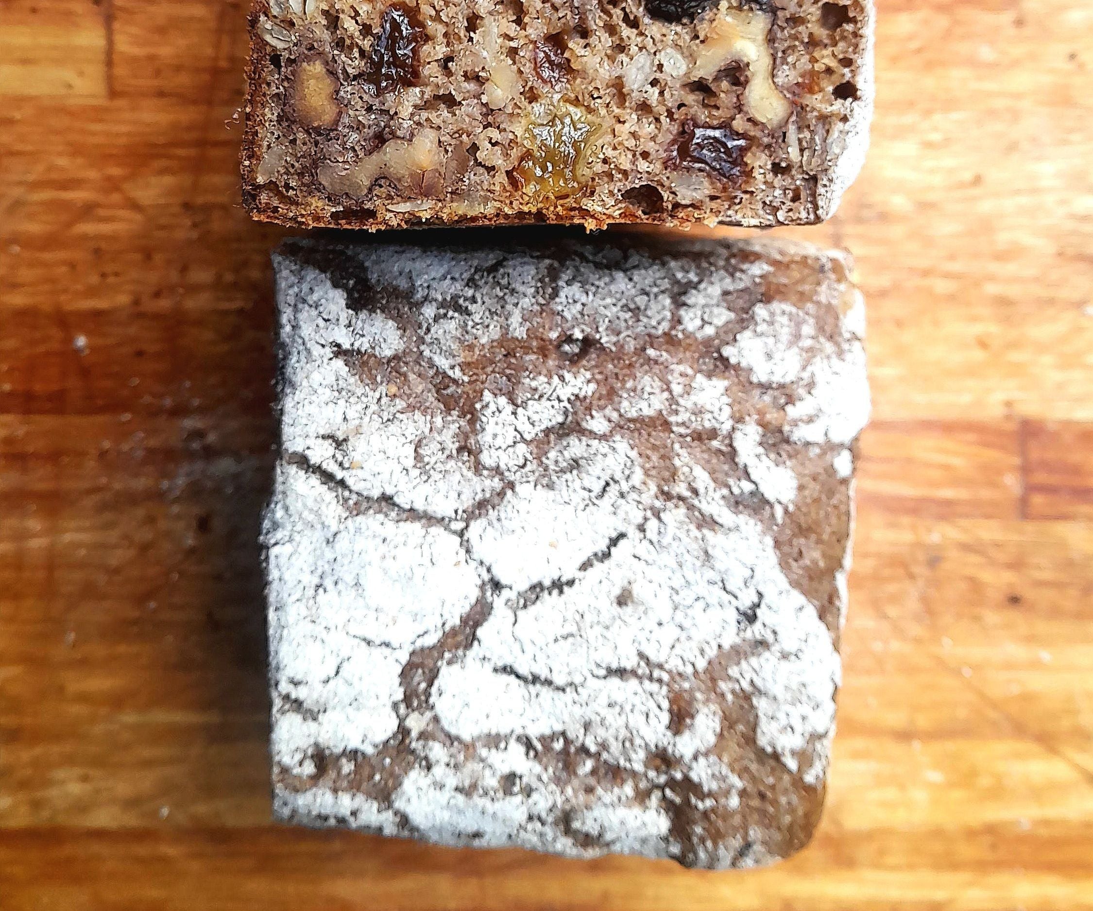 GERMAN (Vollkornbrot) de molde Ⓥ 🆓🥛