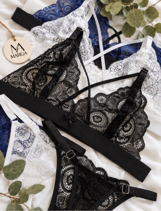 CONJUNTO BERENICE | Encaje + less regulable