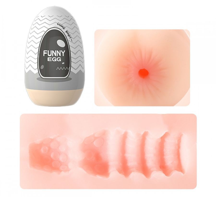 Egg Masturbador Formato De Ânus