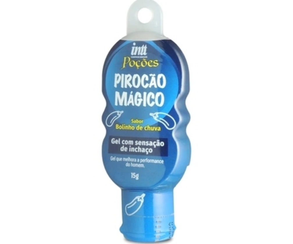 Excitante Masculino Beijável Pirocão Mágico Bolinho de Chuva