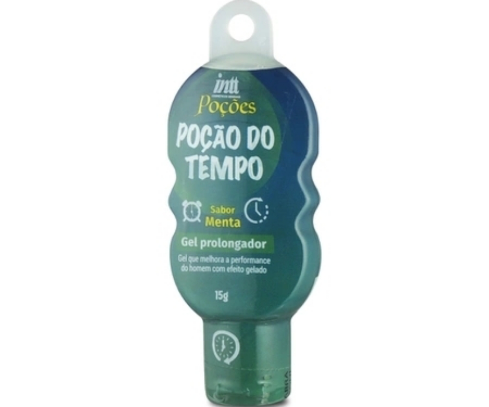 Retardante Beijável Poção do Tempo 15ml Menta