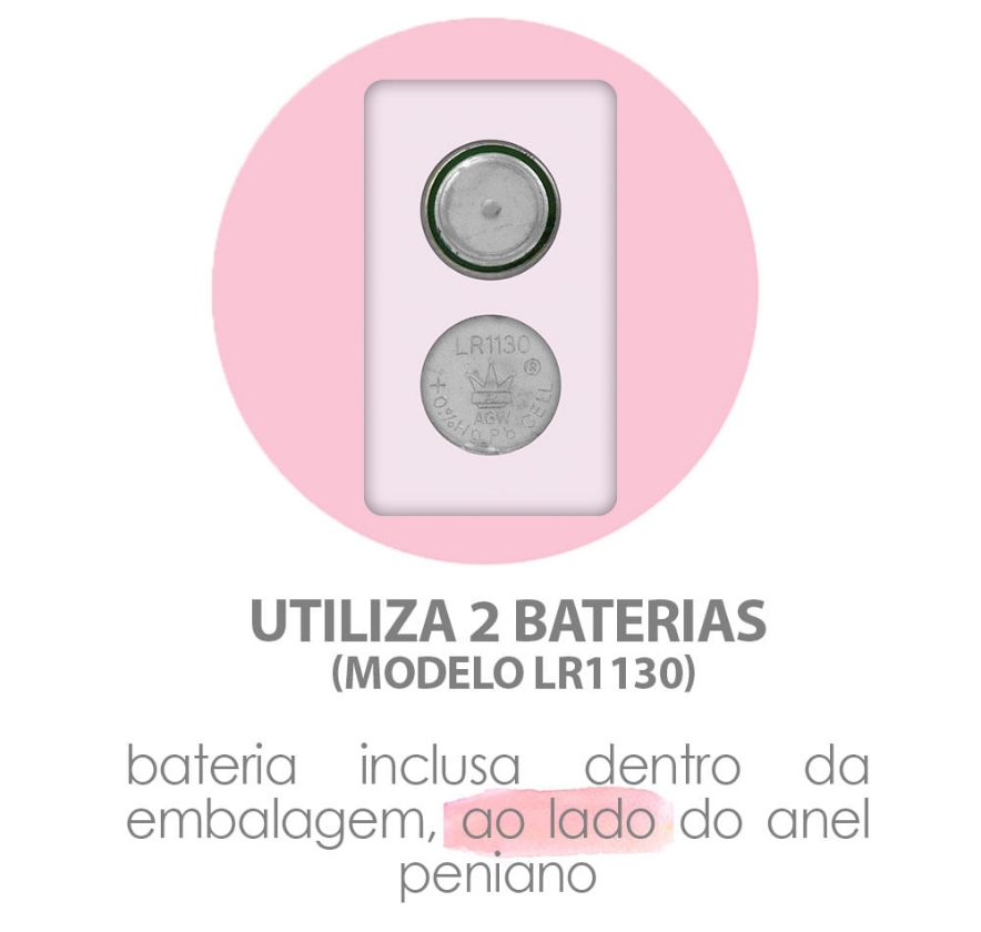 Anel Peniano com Vibrador Estimulador