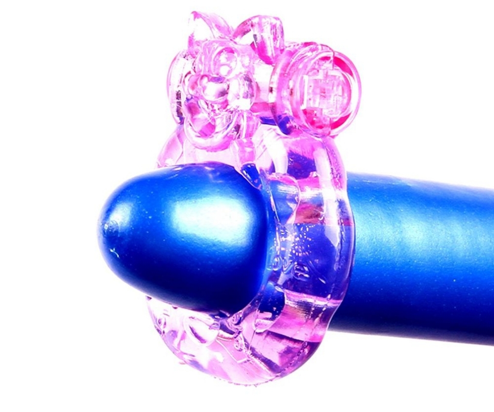 Anel Peniano com Vibrador Estimulador
