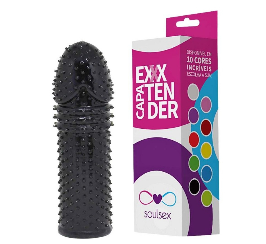 Capa Peniana em Silicone 15cm SouSexy