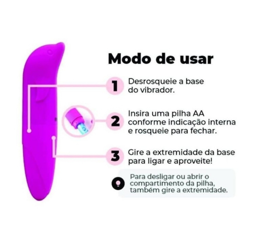 Vibrador Golfinho Ponto G