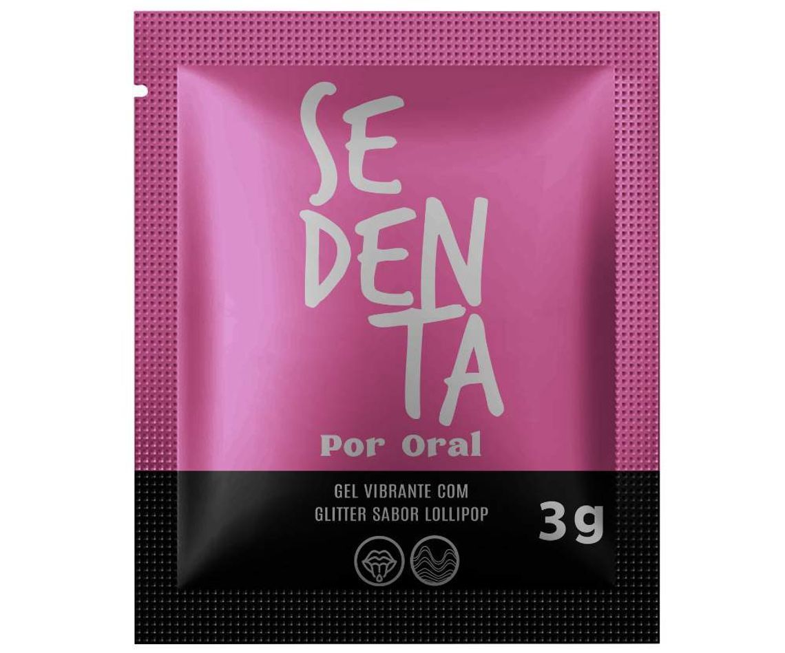 Gel Comestível Sachê Sedenta Por Oral 3g