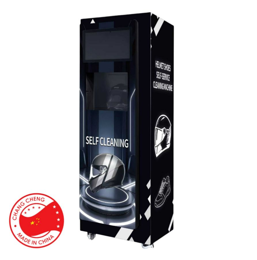 Maquina a vapor lavado de cascos