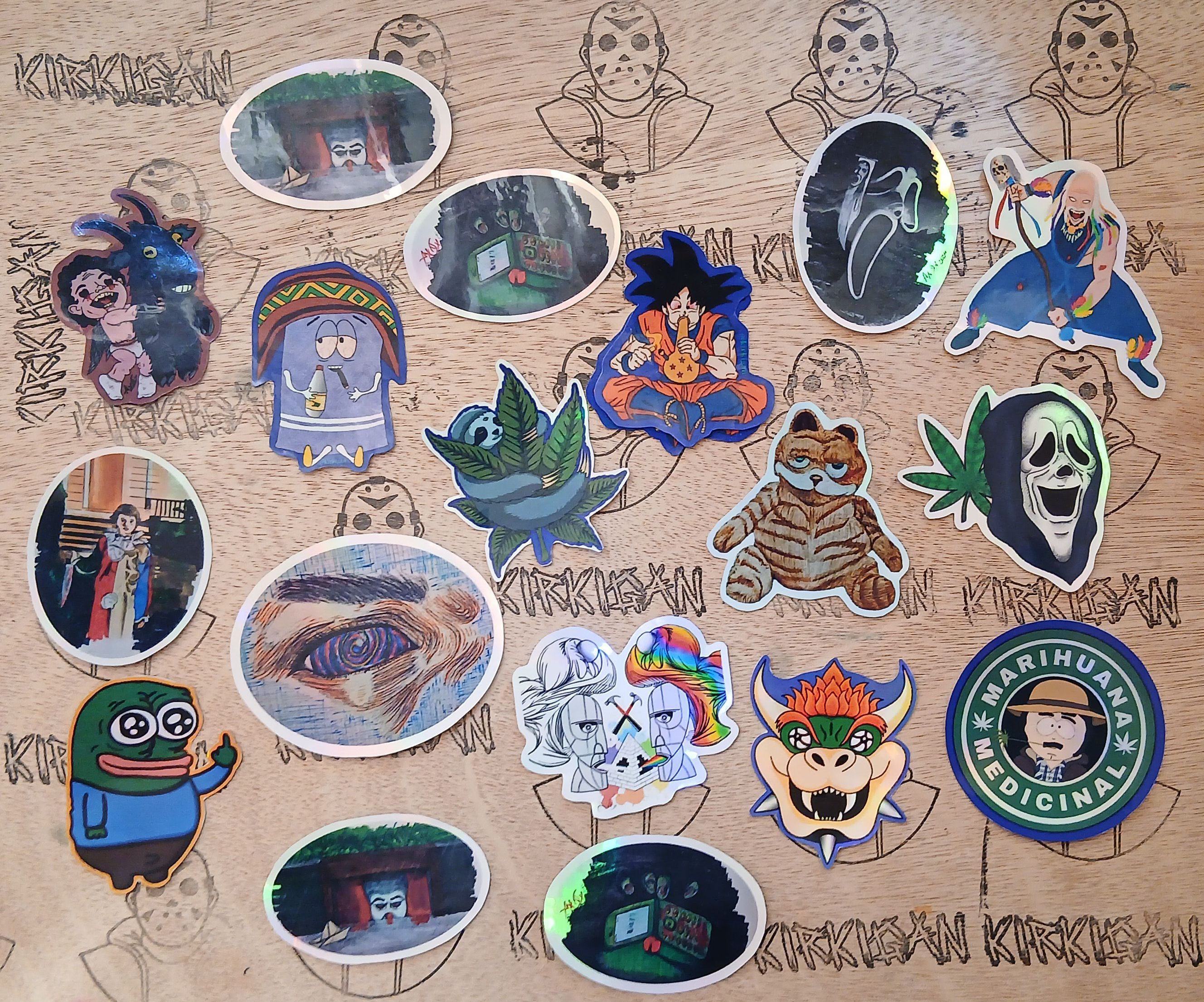 Stickers holograficos