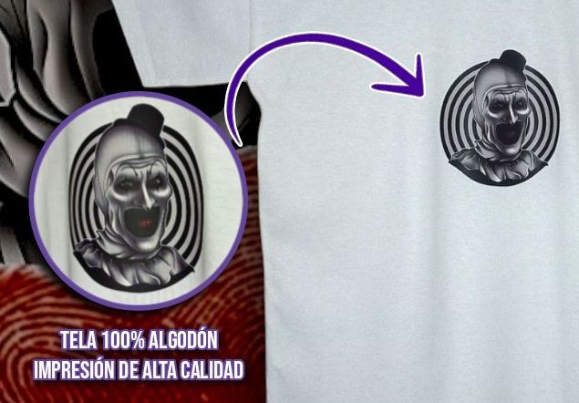 Polera de Art The terrifier