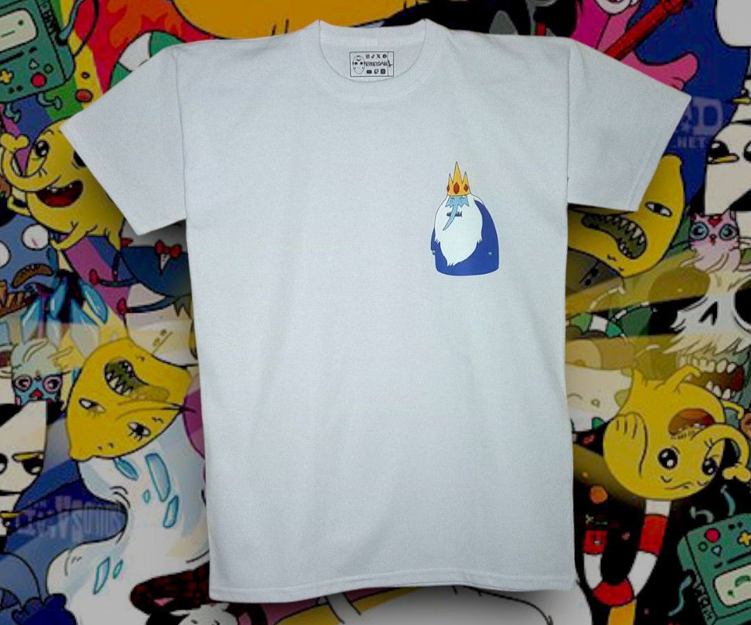Polera Rey Helado "Hora de aventura"