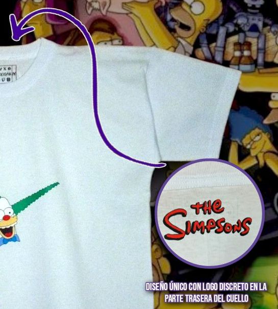 Polera krusty el payaso The simpsons