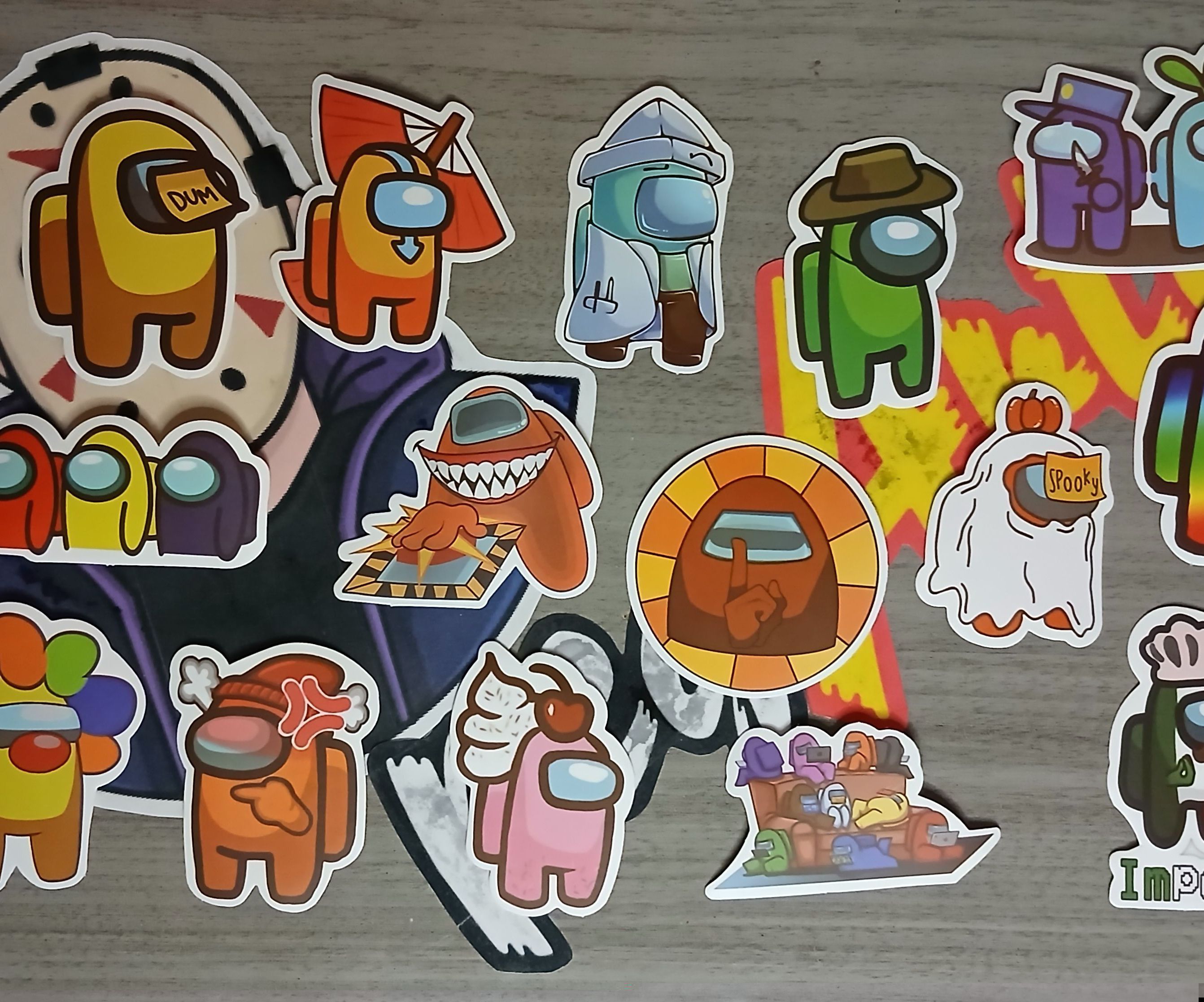STICKERS among us