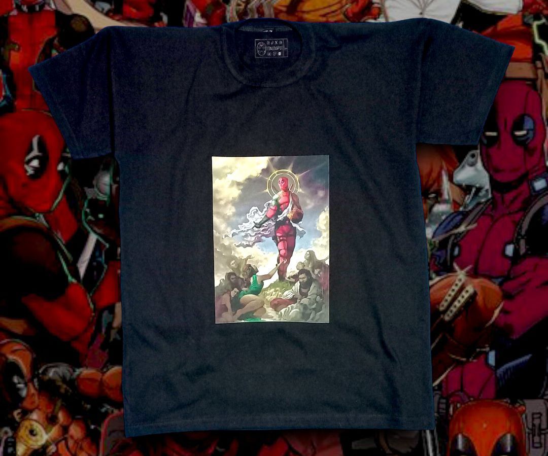Polera "Jesús de Marvel"