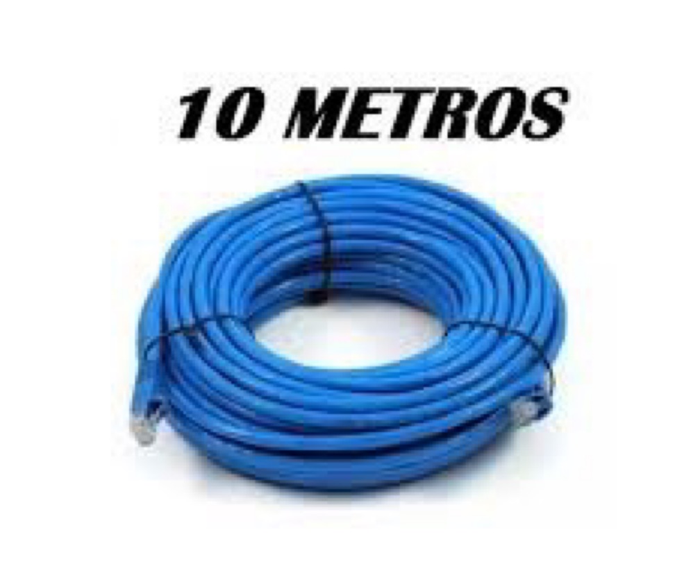 10M CABO CFTV (CABO DE REDE) - 10 METROS - REF: LE-304