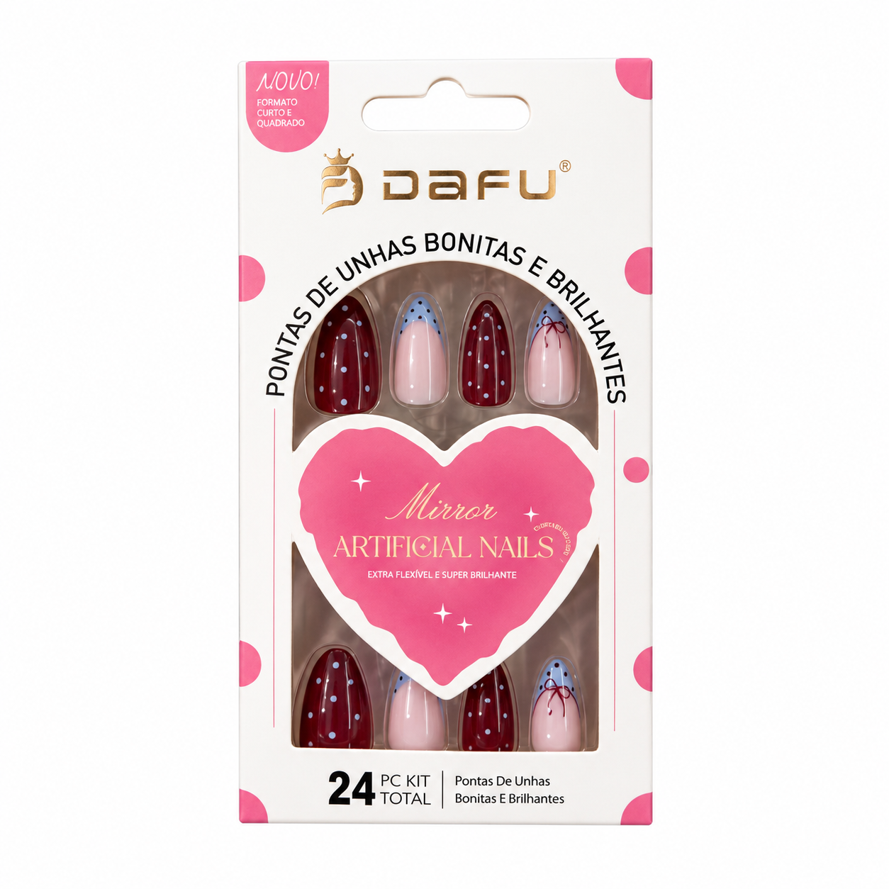 Dafu Unhas Postiças Mirror