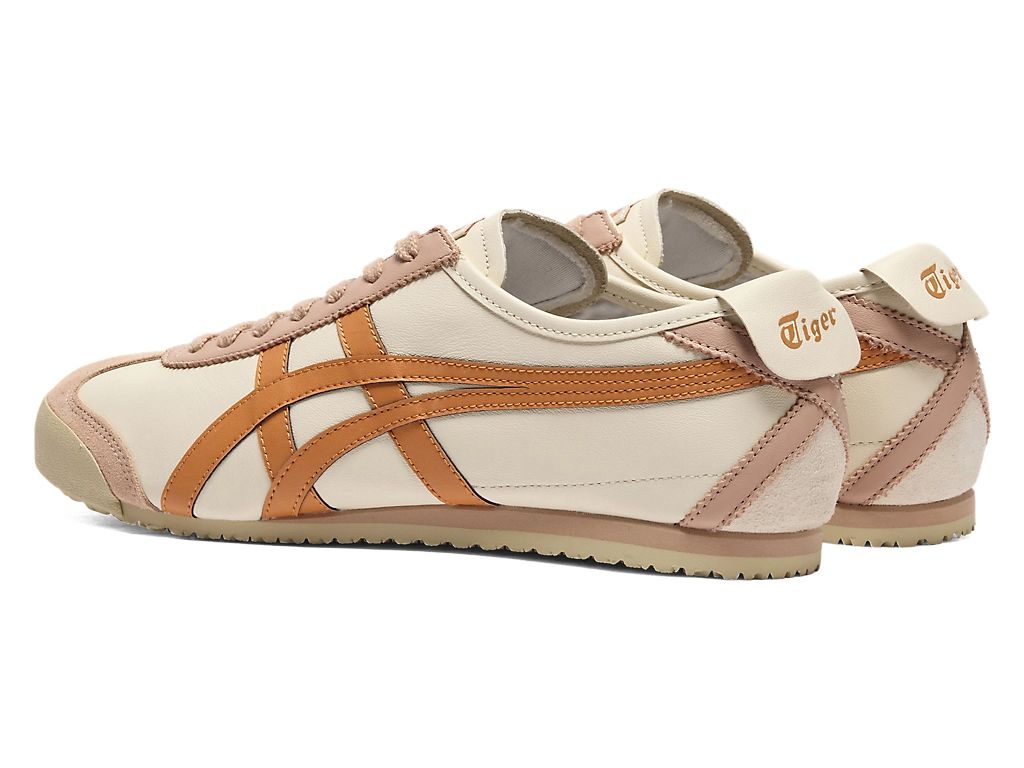 Tênis Onitsuka Tiger Mexico 66 - Bétula/Laranja ferrugem