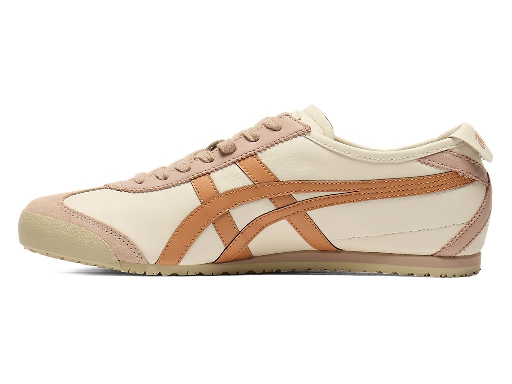 Tênis Onitsuka Tiger Mexico 66 - Bétula/Laranja ferrugem