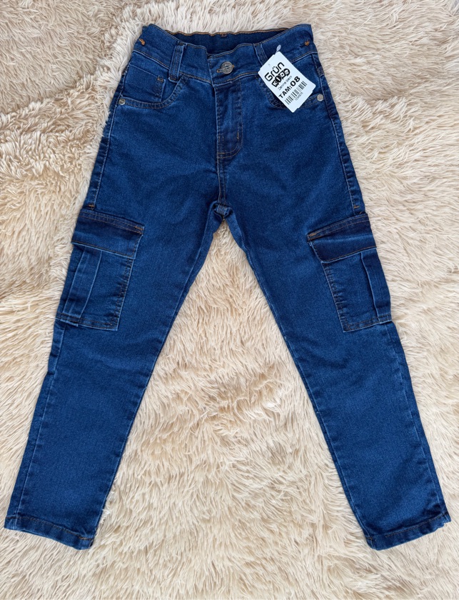 Calça masc. Cargo 2 ao 8