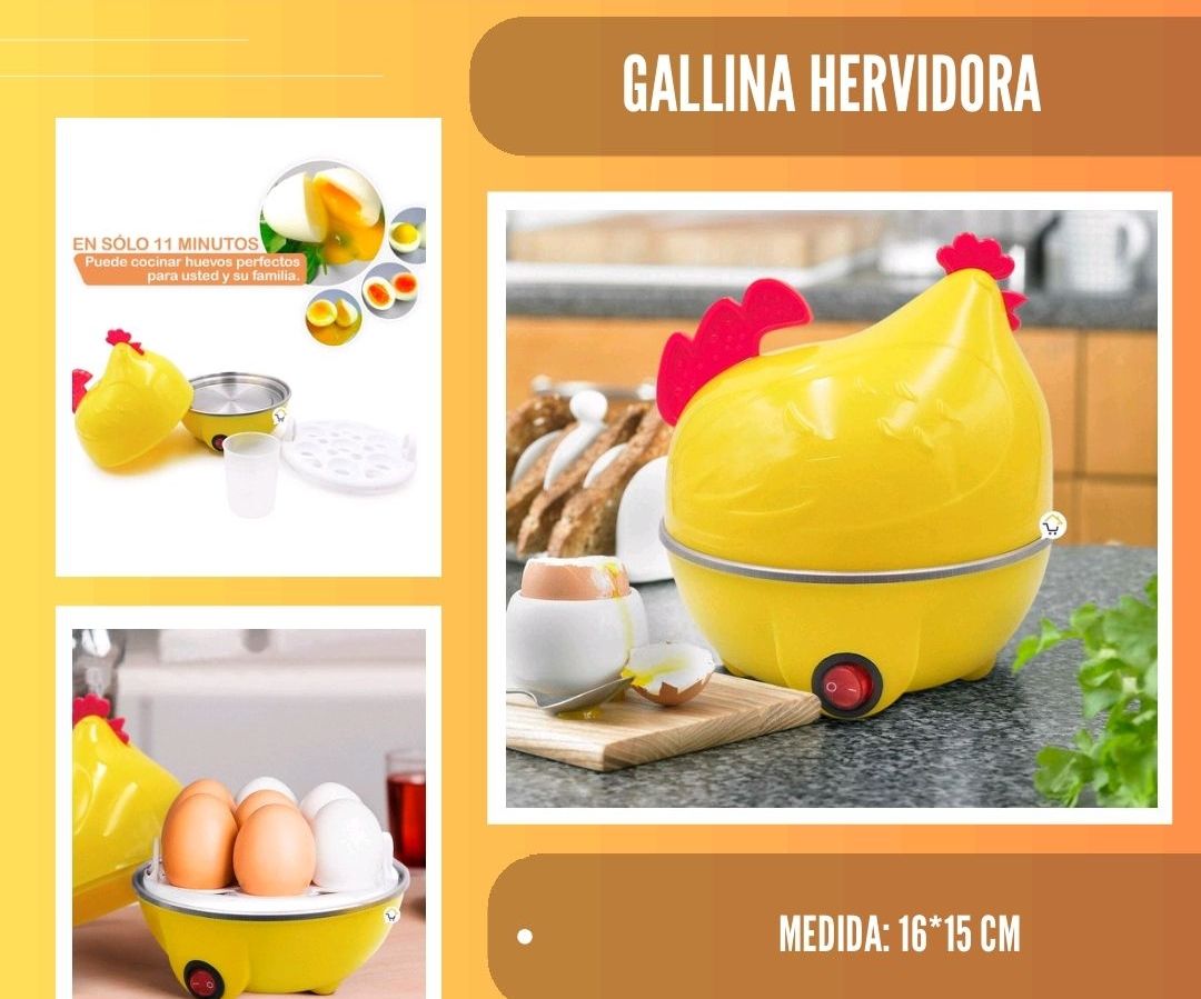 Gallina hervidora de huevos