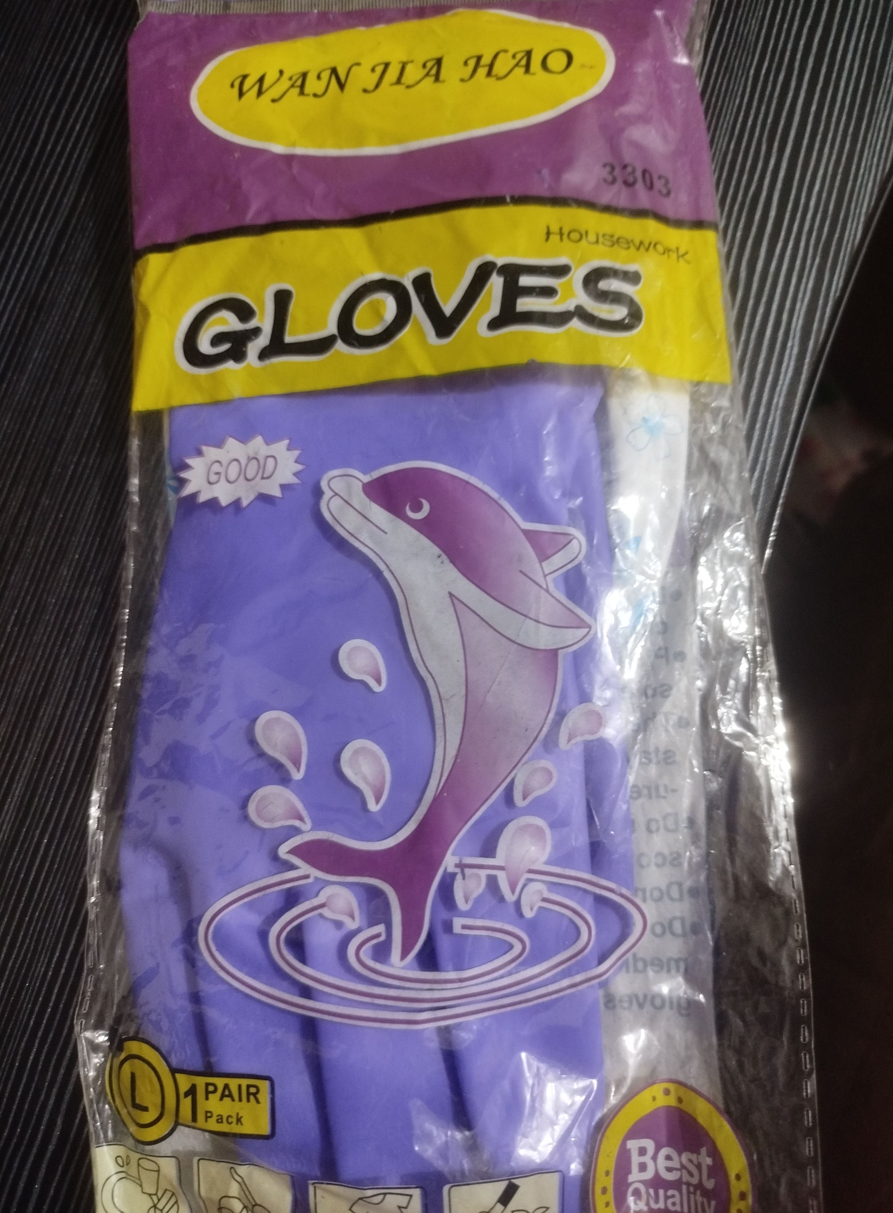 Guantes latex afelpados por dentro