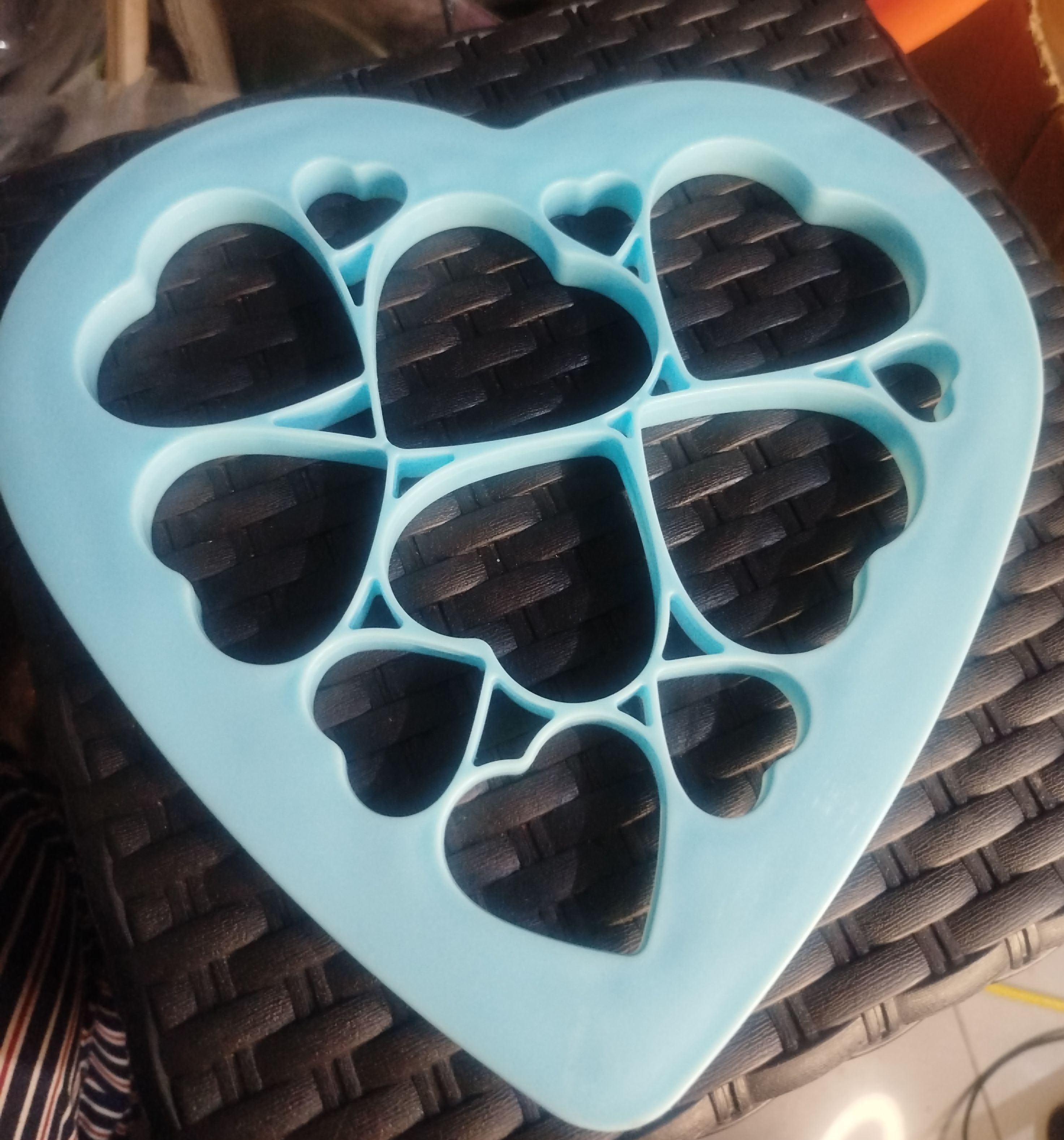 Cortador de masa corazón