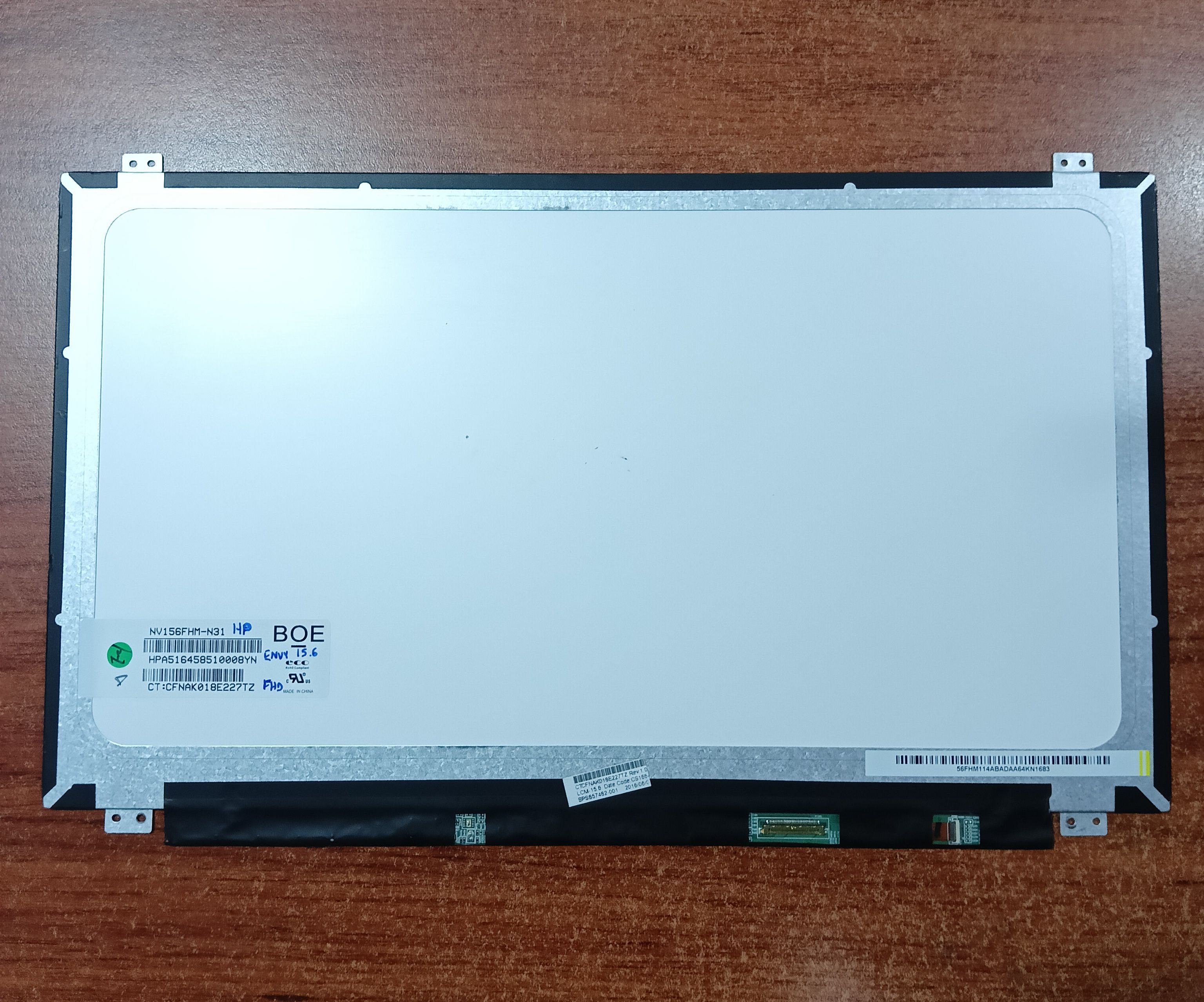 Display 15.6" HD Laps HP o Samsung