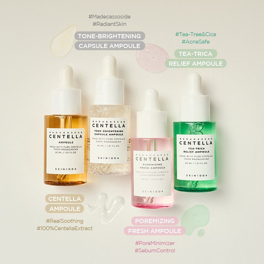 Skin1004 - Madagascar Centella ampoule kit (30ml x 4)