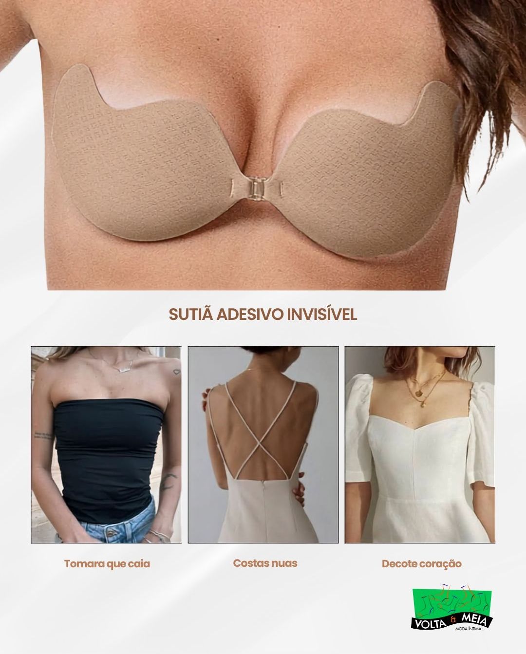 Adesivo invisível
