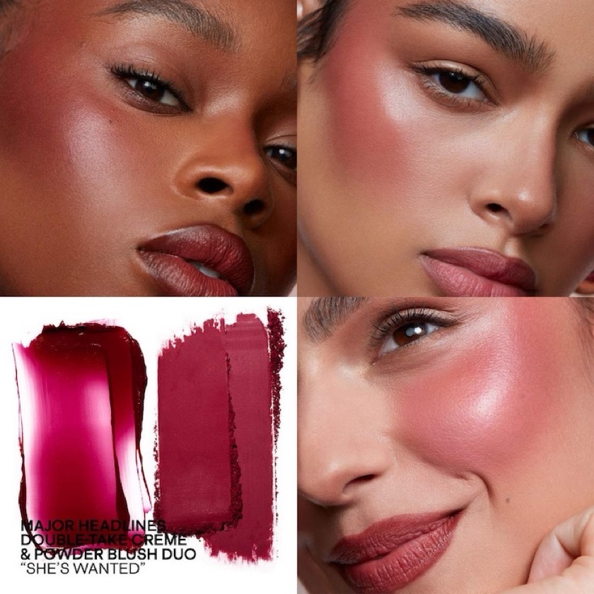 Patrick ta - Major Headlines Double-Take Crème & Powder Blush Duo She,s Wanted