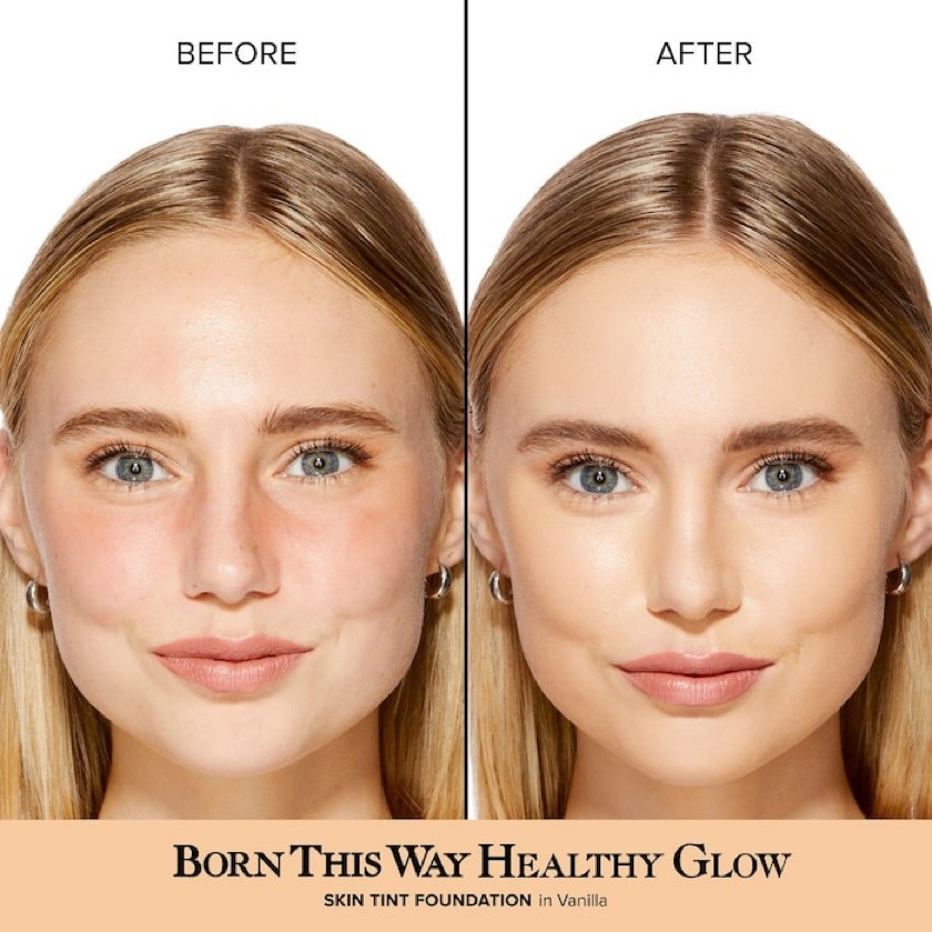 Base de maquillaje con tinte para la piel Born This Way Healthy Glow SPF 30 Vainilla