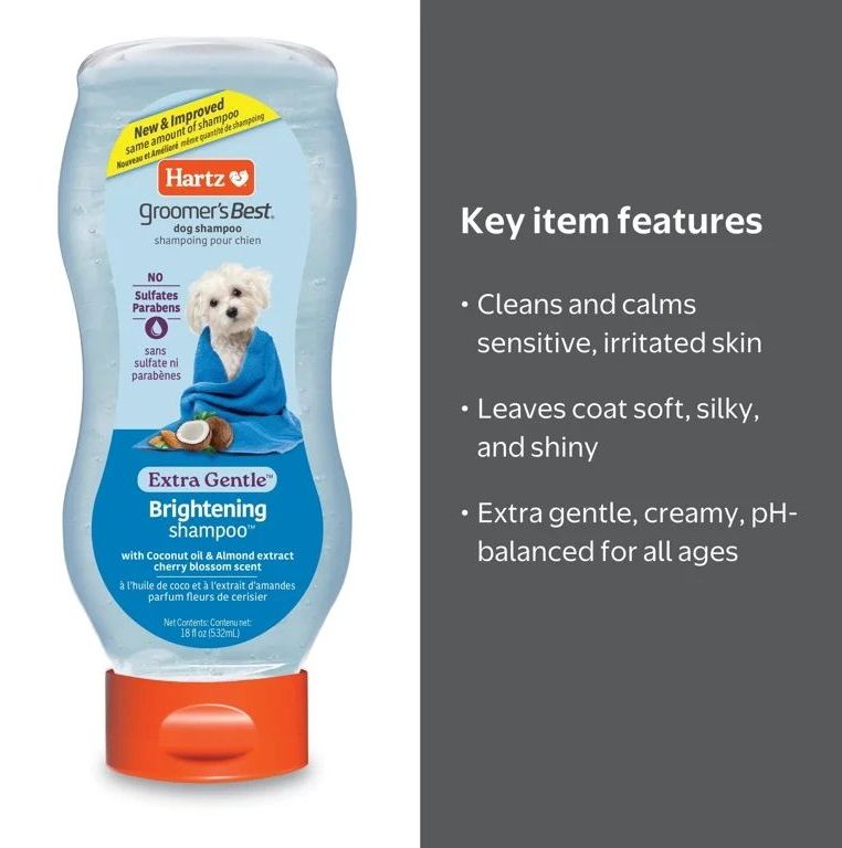 Brightening Dog Shampoo, 18 Ounce Bottle