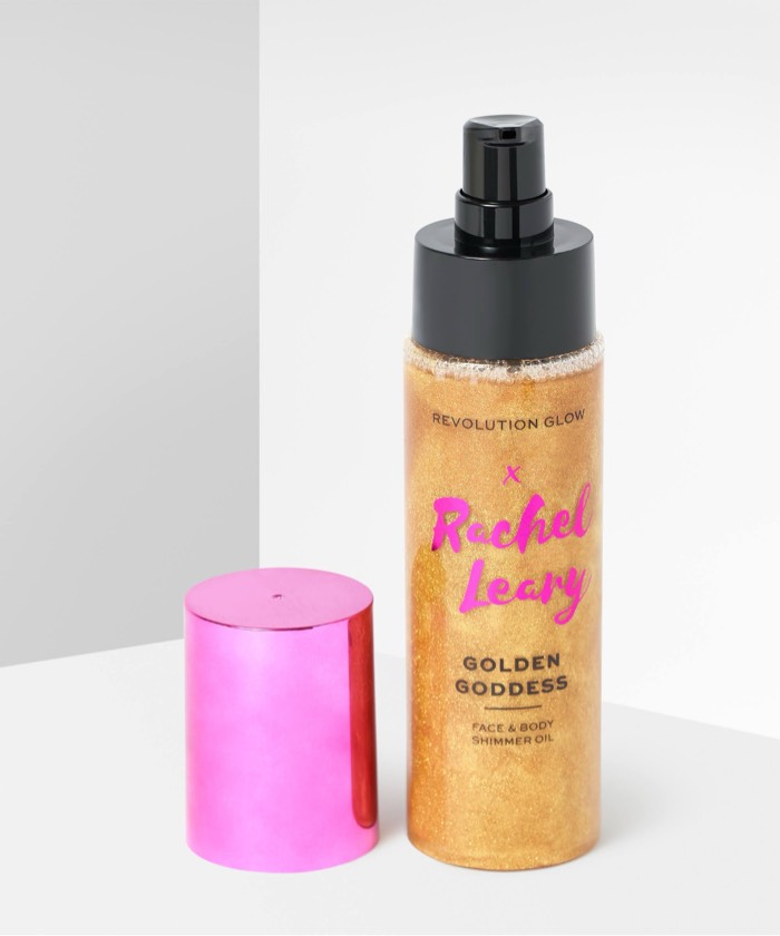 Aceite iluminador para rostro y cuerpo