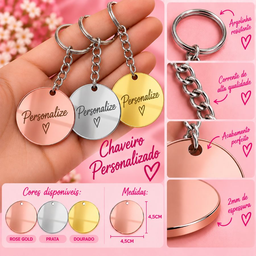 Chaveiro - Personalizado