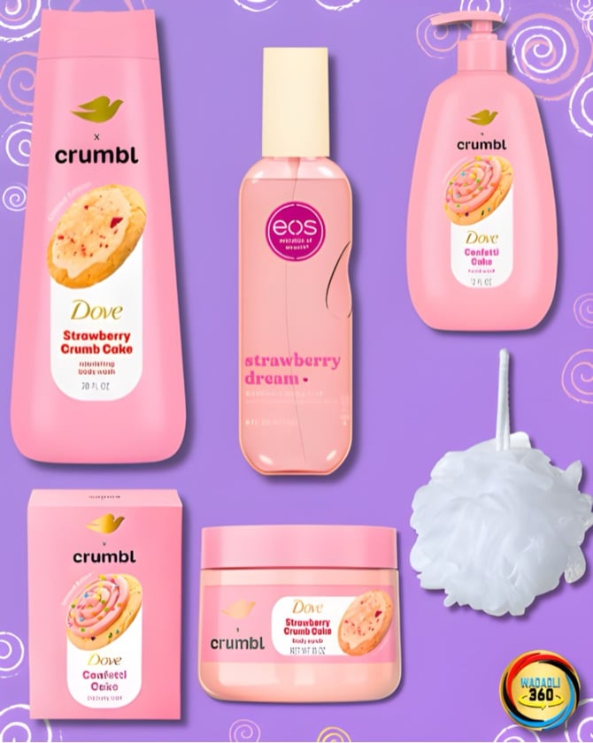 Crumbl Cake Mixed Batter 6-Piece Curated Set