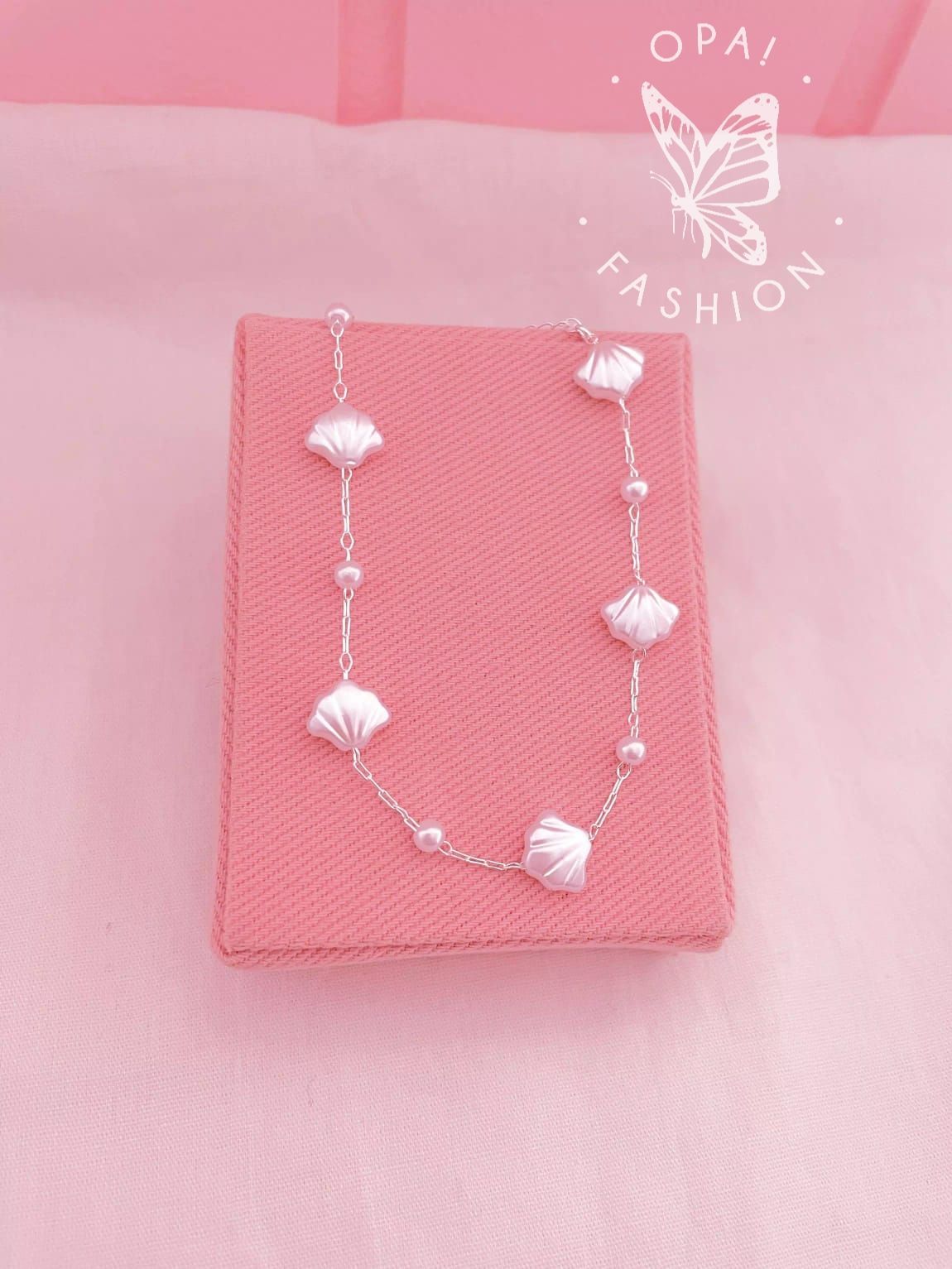 Pulseira de concha white